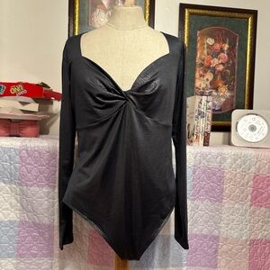 Express metallic bodysuit